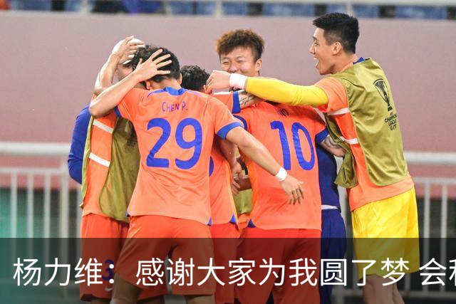 杨力维：感谢大家为我圆了梦 会积极面对伤病